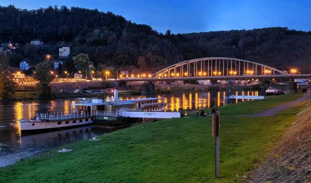 U Bocmana S Vyhledem Na Zamek A Labe Apartman Decin Kültér fotó