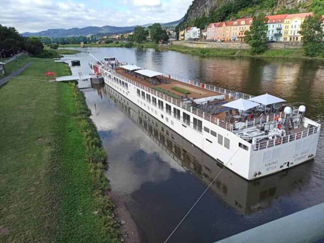 U Bocmana S Vyhledem Na Zamek A Labe Apartman Decin Kültér fotó