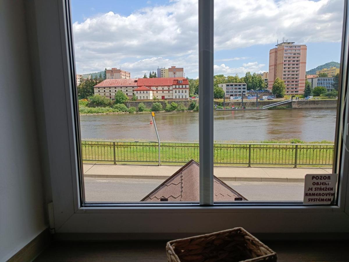 U Bocmana S Vyhledem Na Zamek A Labe Apartman Decin Kültér fotó