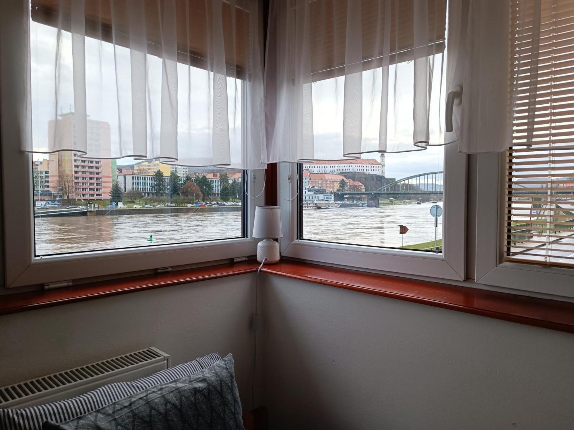 U Bocmana S Vyhledem Na Zamek A Labe Apartman Decin Kültér fotó