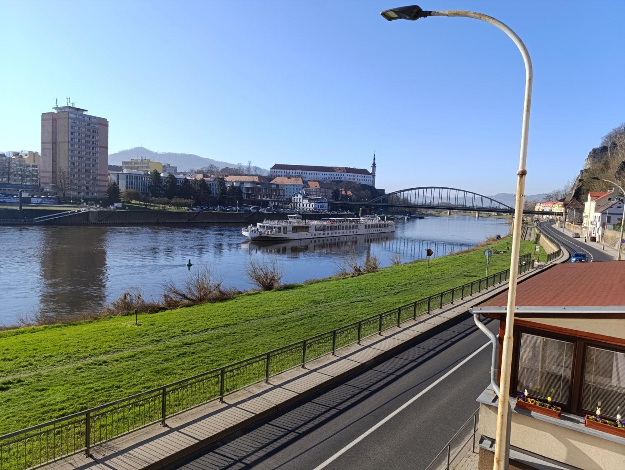 U Bocmana S Vyhledem Na Zamek A Labe Apartman Decin Kültér fotó